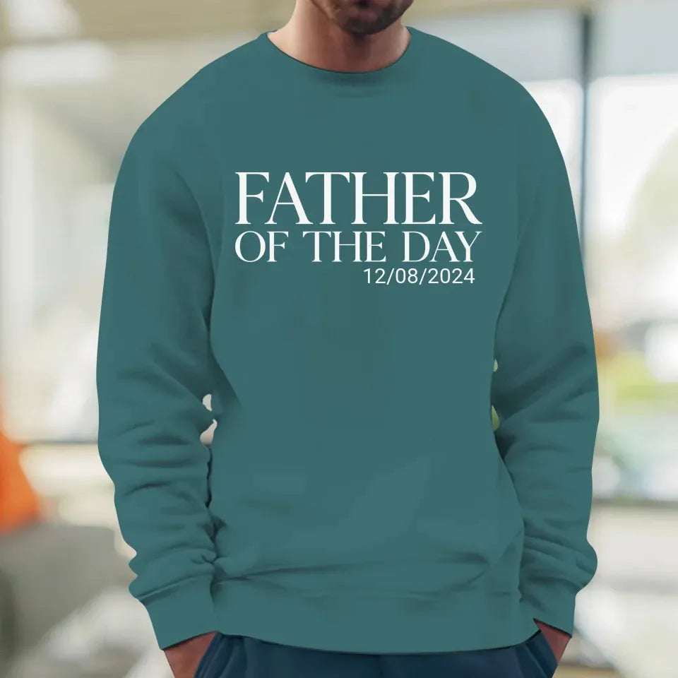 Father Of The Day - Personalized Gifts For Dad - T-Shirt