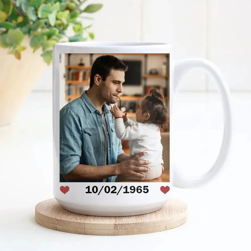 My Dad, My Guide, My Best Friend: A Gift Beyond Measure - Personalized Gifts For Dad - Mug