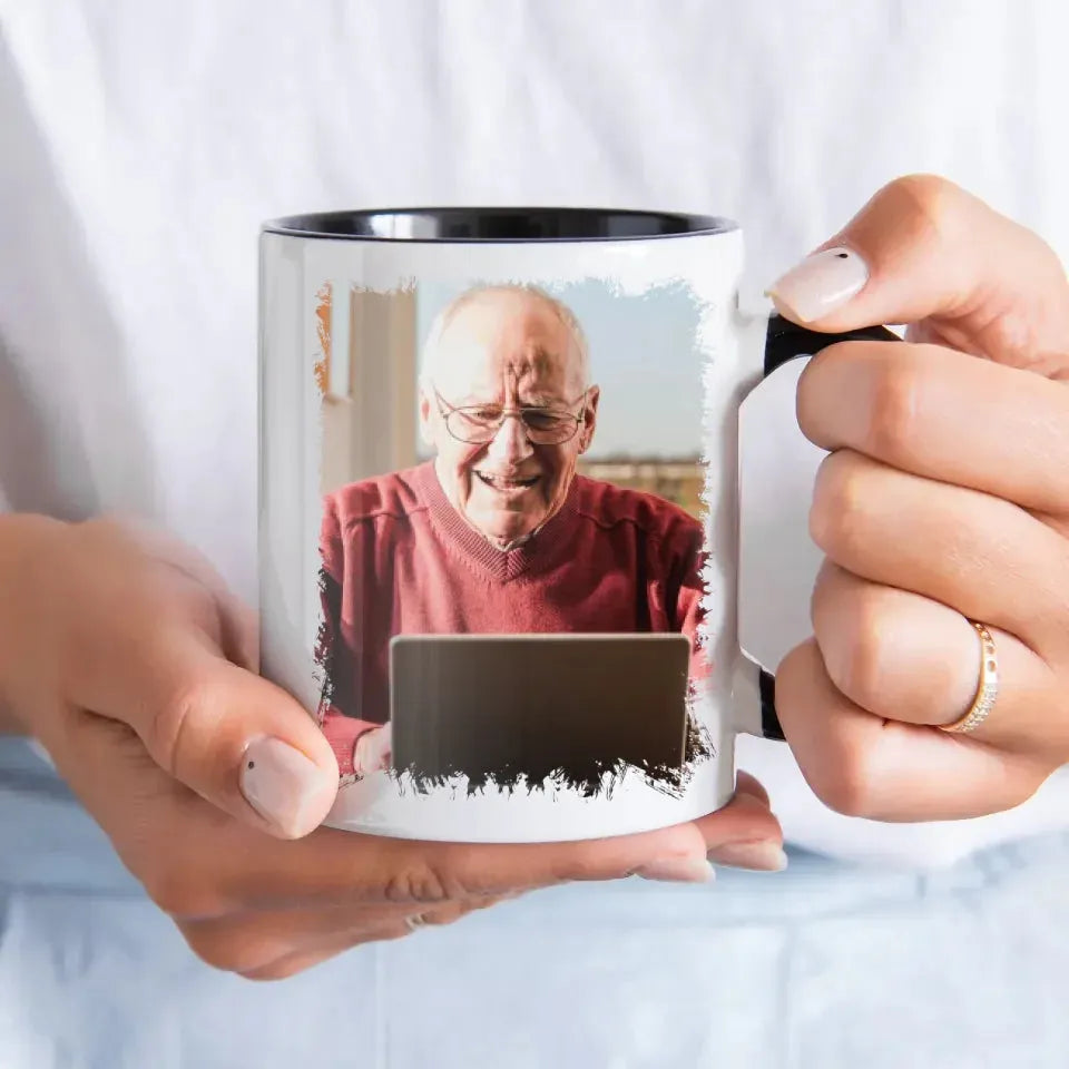 Celebrating My Father's Birthday With Endless Love - Personalized Gifts For Dad - Mug