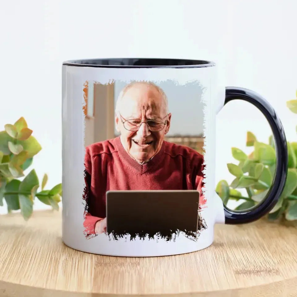 Celebrating My Father's Birthday With Endless Love - Personalized Gifts For Dad - Mug