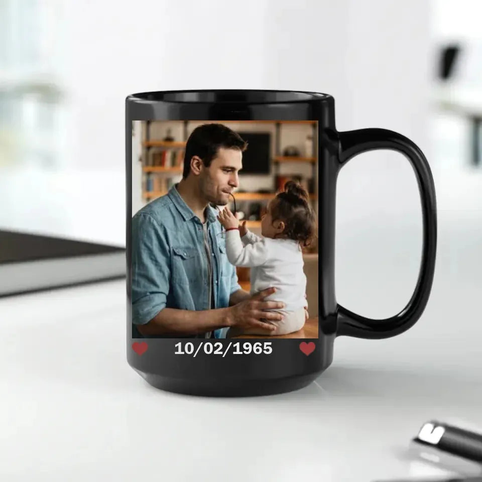 My Dad, My Guide, My Best Friend: A Gift Beyond Measure - Personalized Gifts For Dad - Mug