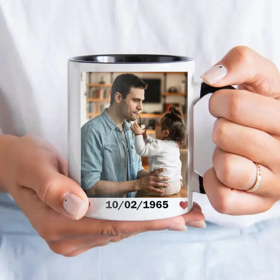 My Dad, My Guide, My Best Friend: A Gift Beyond Measure - Personalized Gifts For Dad - Mug