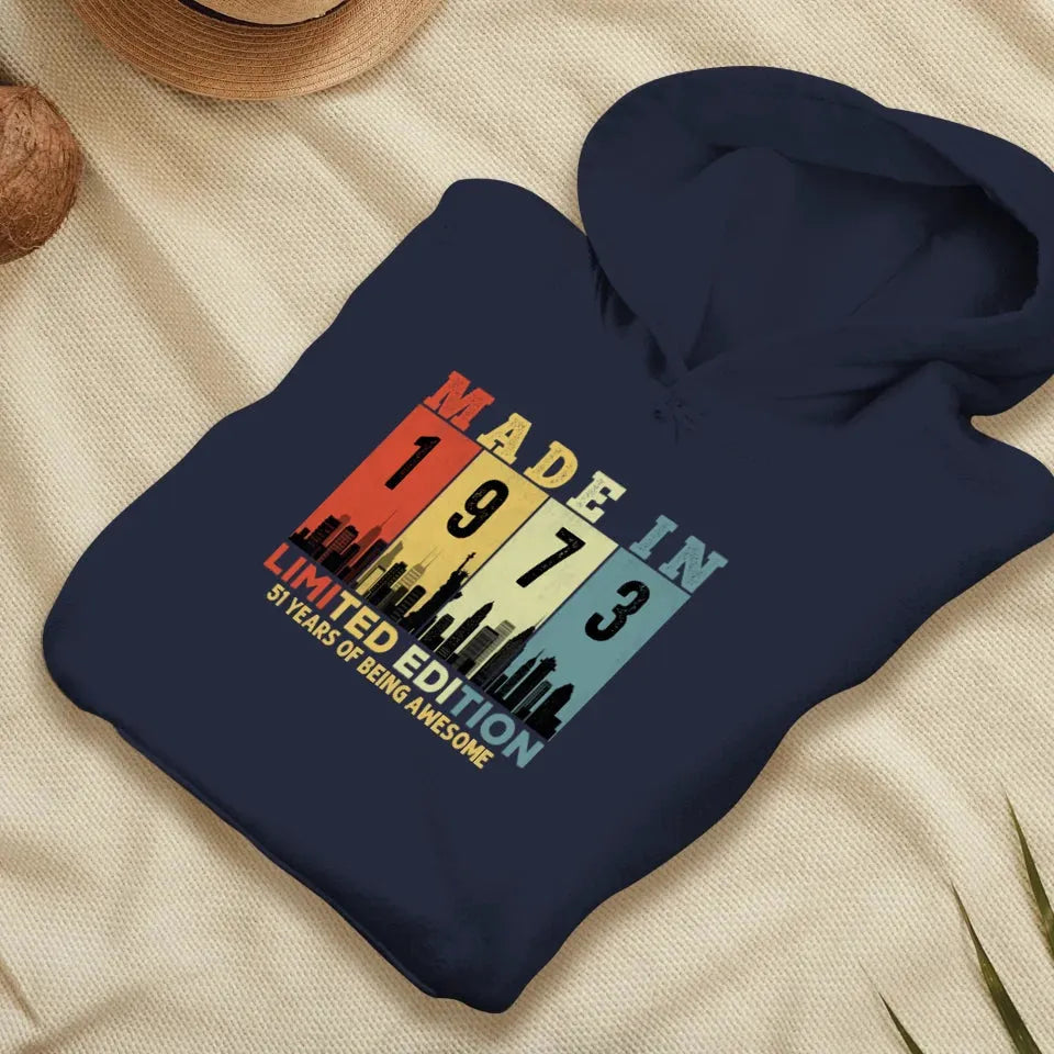 Years OF Being Awesome - Personalized Gifts For Mom - Hoodie