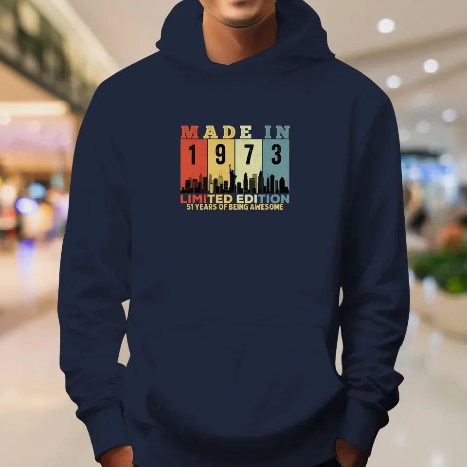 Years OF Being Awesome - Personalized Gifts For Mom - Hoodie