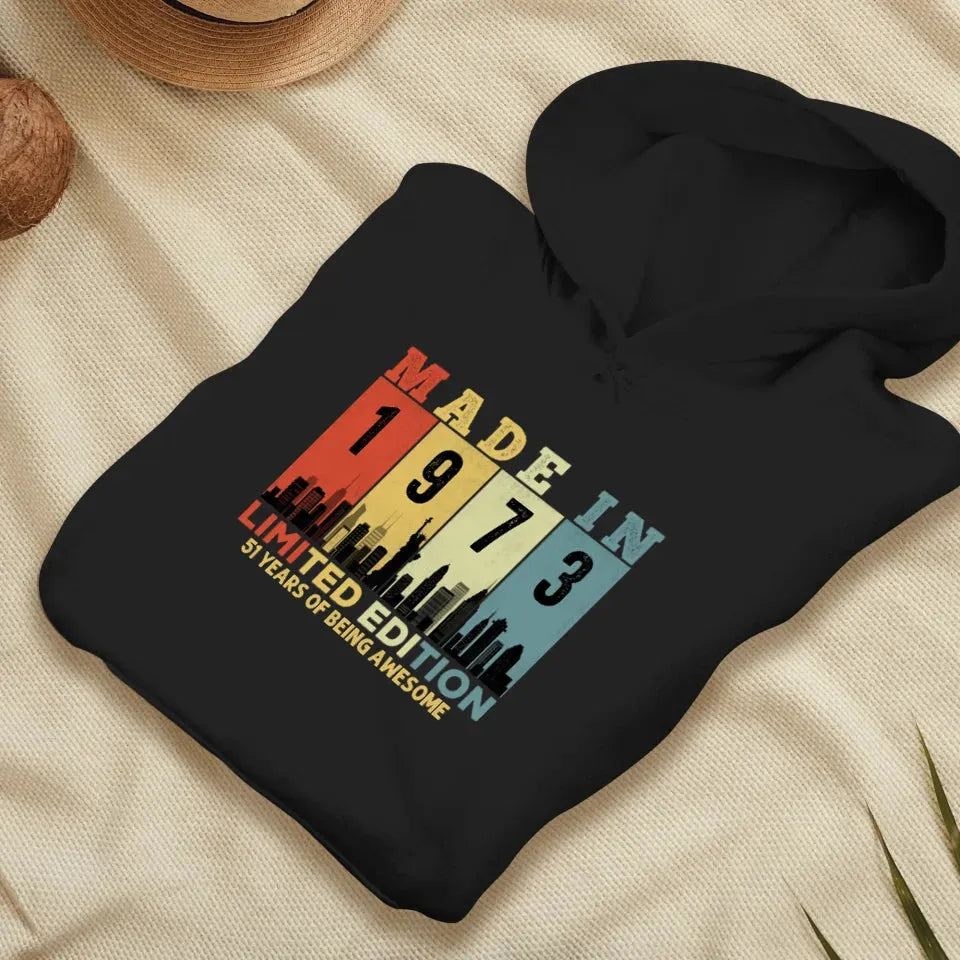 Years OF Being Awesome - Personalized Gifts For Mom - Hoodie