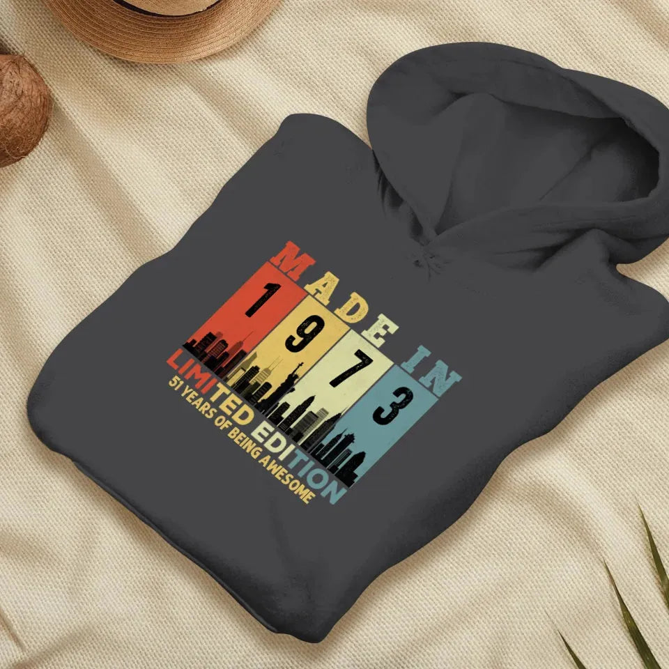 Years OF Being Awesome - Personalized Gifts For Mom - Hoodie