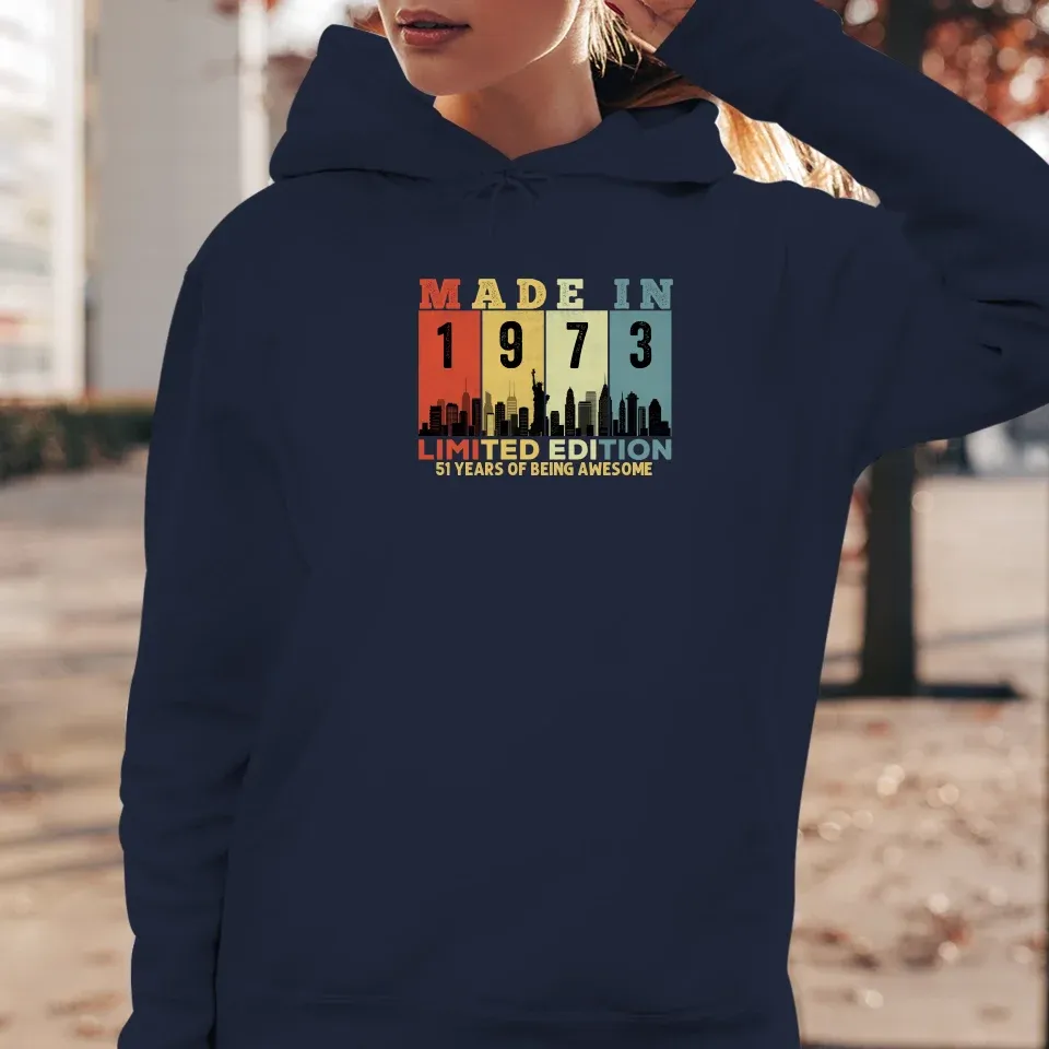 Years OF Being Awesome - Personalized Gifts For Mom - Hoodie