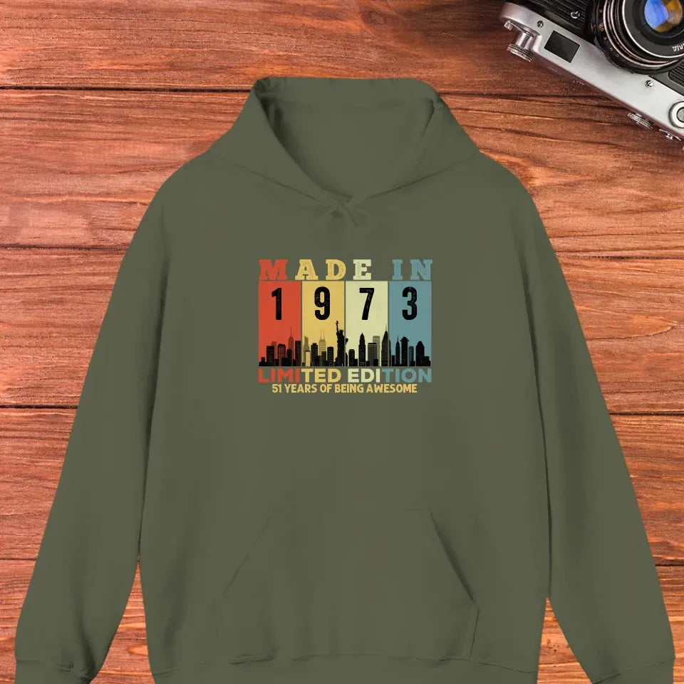 Years OF Being Awesome - Personalized Gifts For Mom - Hoodie