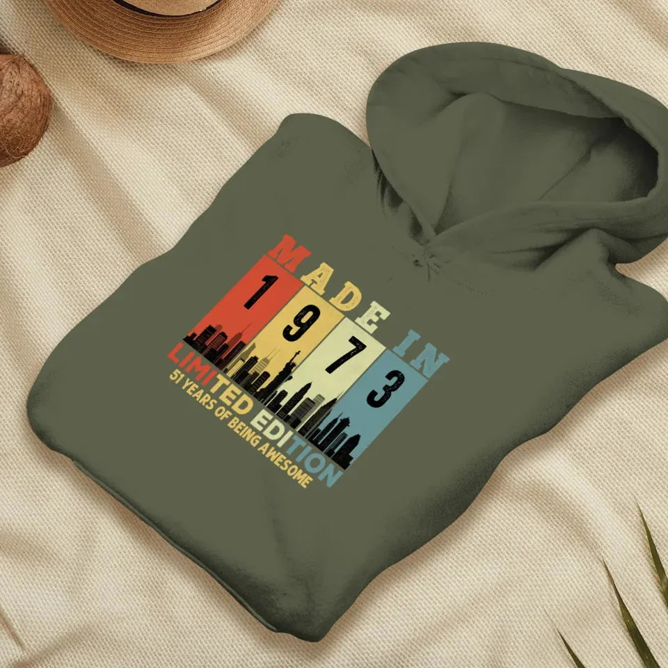 Years OF Being Awesome - Personalized Gifts For Mom - Hoodie