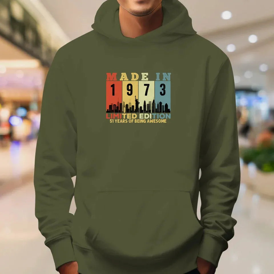 Years OF Being Awesome - Personalized Gifts For Mom - Hoodie