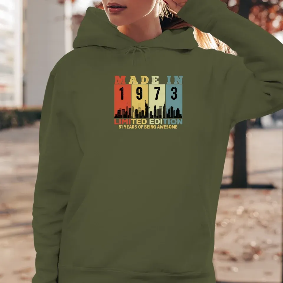 Years OF Being Awesome - Personalized Gifts For Mom - Hoodie