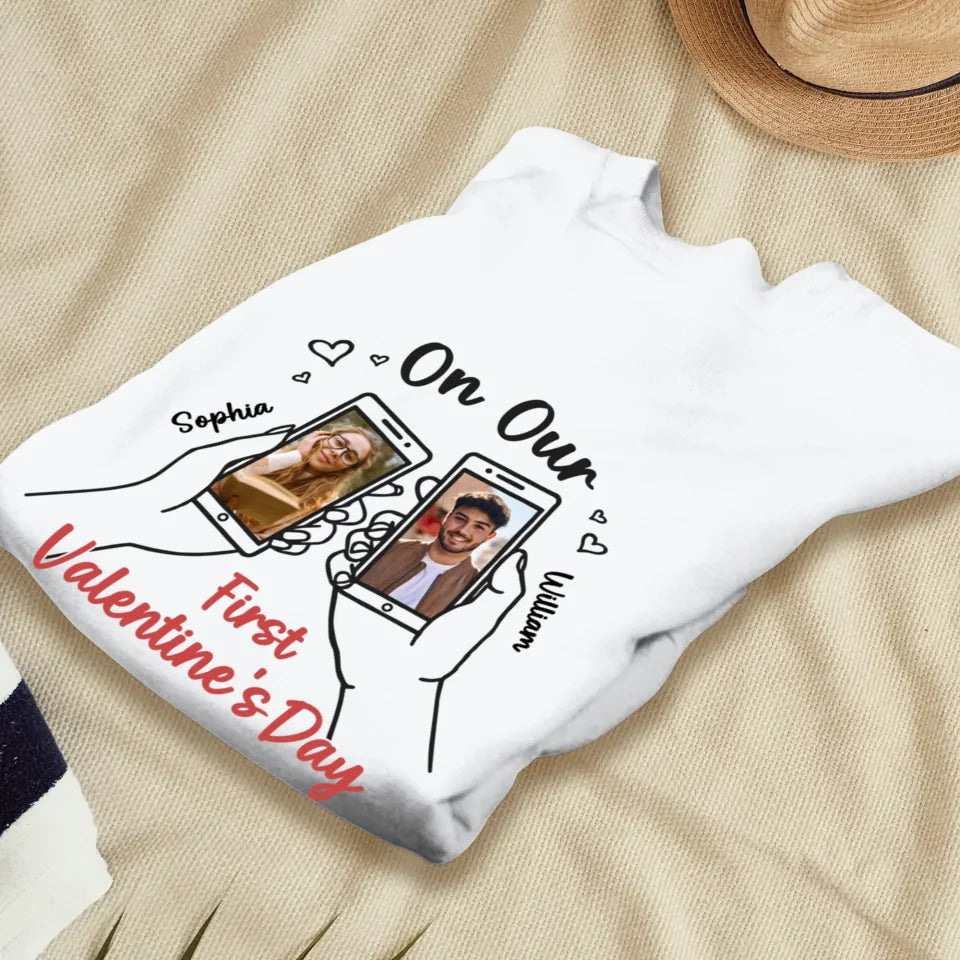 A Valentine's Day To Begin It All - Personalized Gifts For Couples - Unisex Sweater