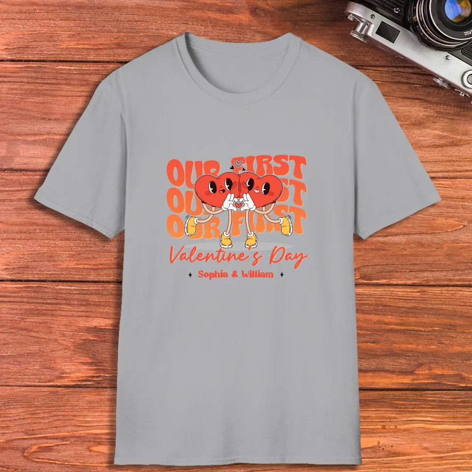 Where Our Hearts First Met - Personalized Gifts For Couples - Unisex T-Shirt