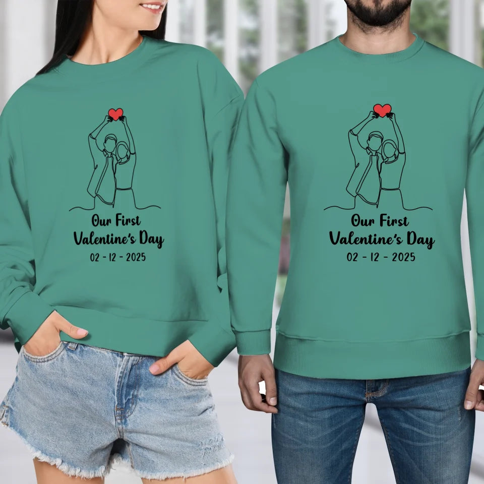 The Beginning Of Us - Personalized Gifts For Couples - Unisex Sweater