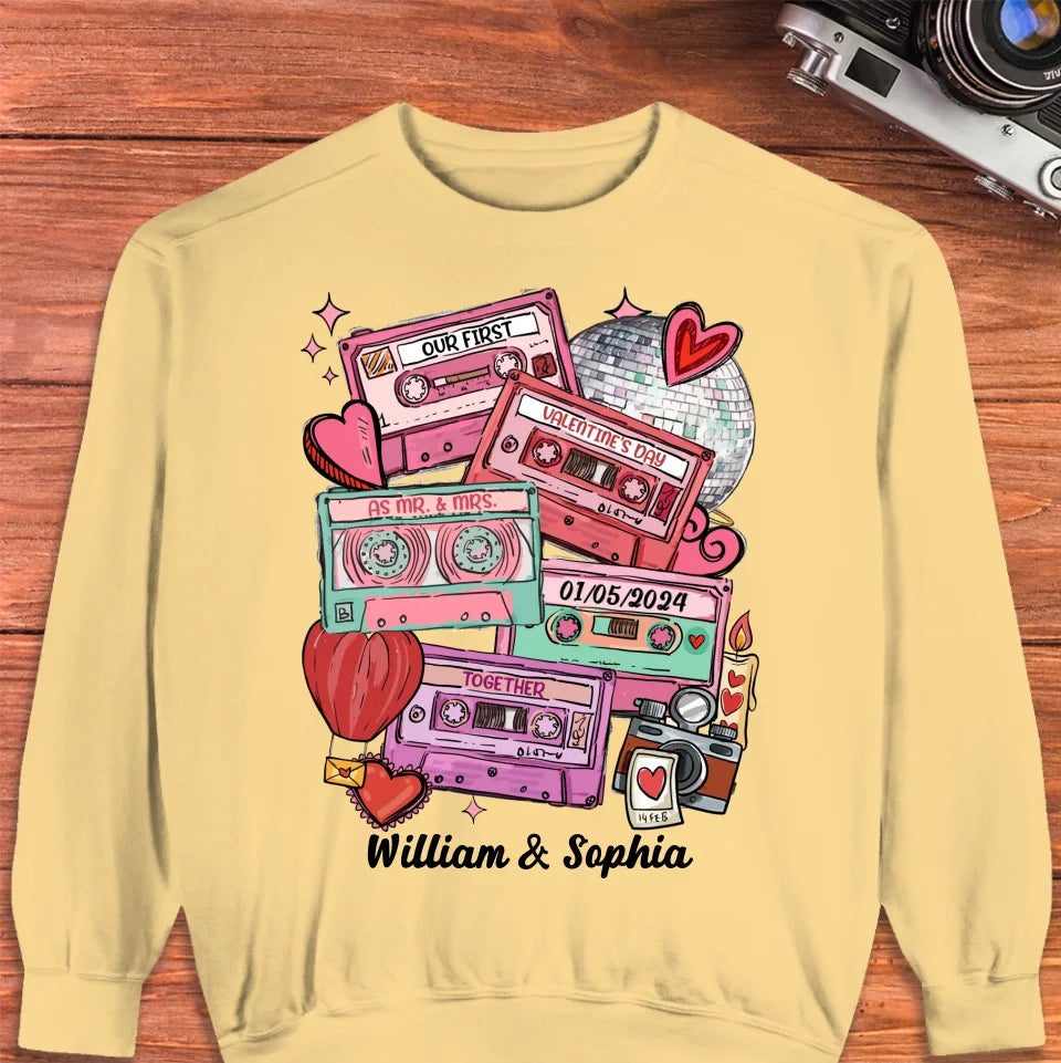 Valentine's As Mr & Mrs: A New Chapter Of Love - Personalized Gifts For Couples - Unisex Sweater