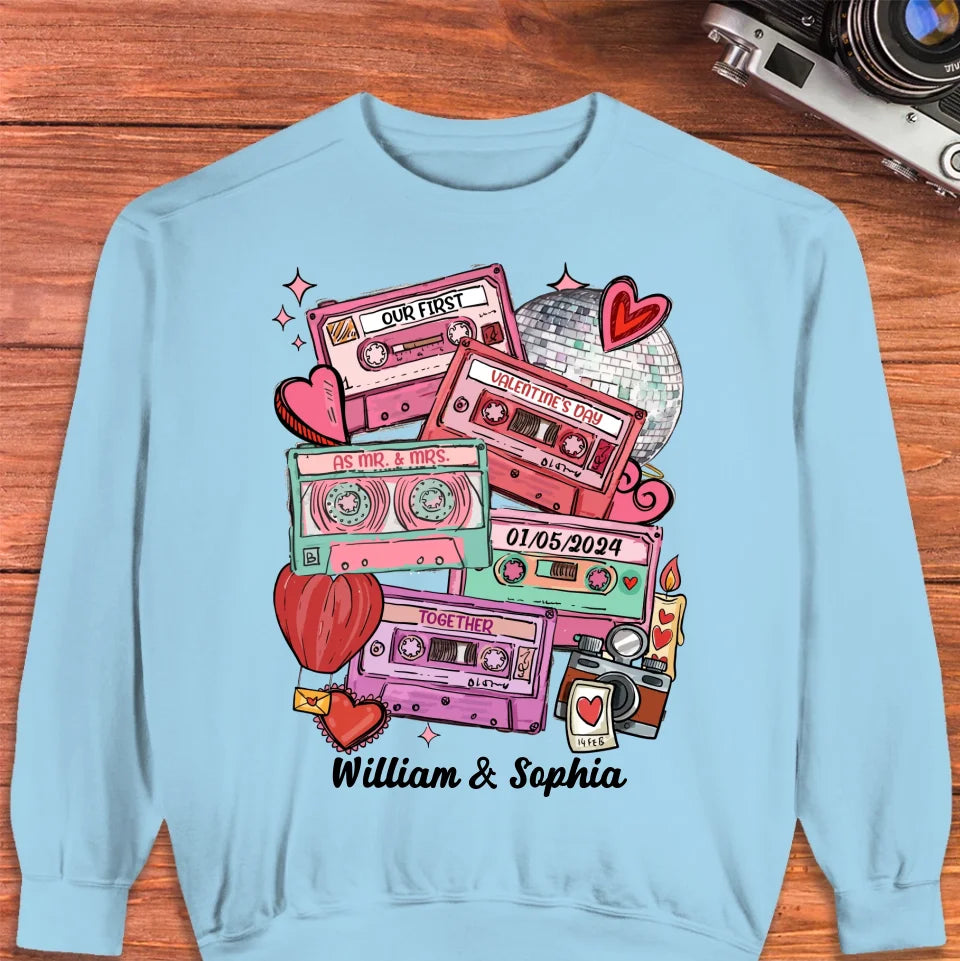 Valentine's As Mr & Mrs: A New Chapter Of Love - Personalized Gifts For Couples - Unisex Sweater