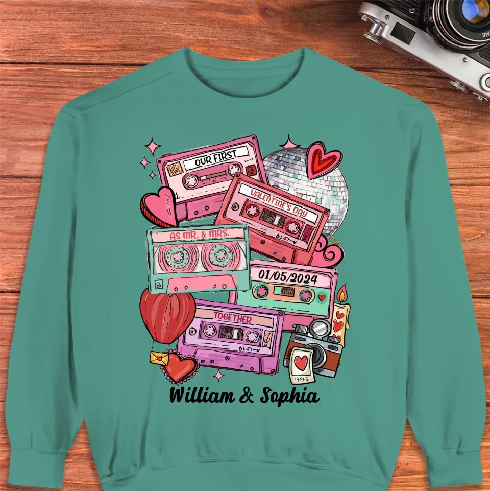 Valentine's As Mr & Mrs: A New Chapter Of Love - Personalized Gifts For Couples - Unisex Sweater