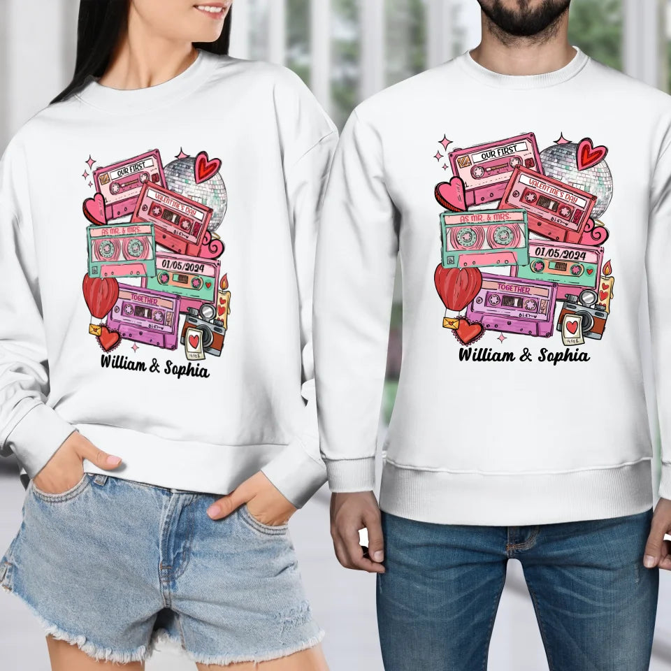 Valentine's As Mr & Mrs: A New Chapter Of Love - Personalized Gifts For Couples - Unisex Sweater