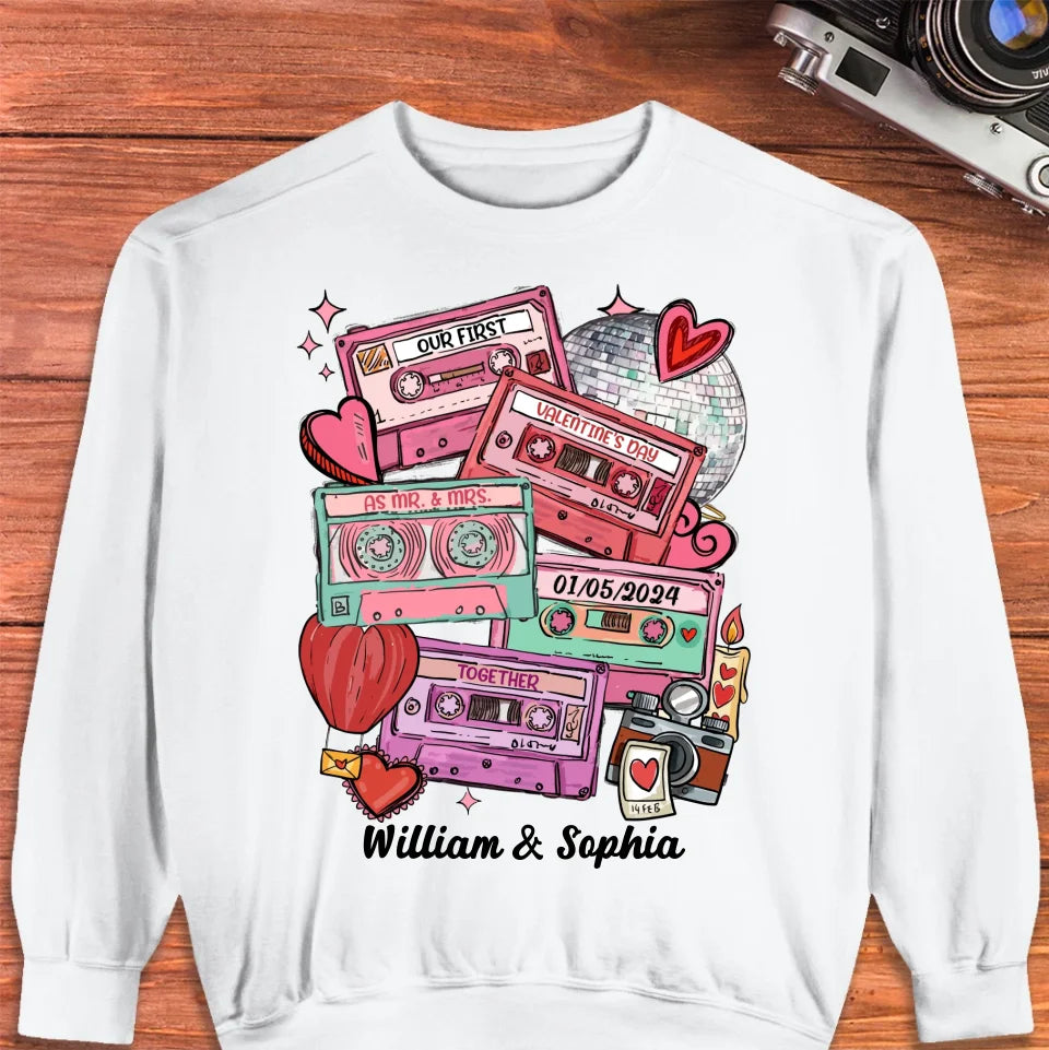 Valentine's As Mr & Mrs: A New Chapter Of Love - Personalized Gifts For Couples - Unisex Sweater