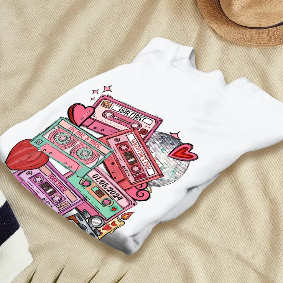 Valentine's As Mr & Mrs: A New Chapter Of Love - Personalized Gifts For Couples - Unisex Sweater