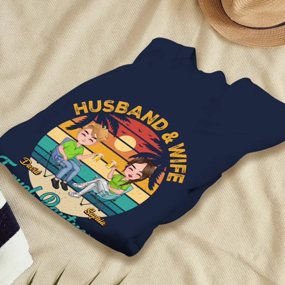 Forever Together: A Husband And Wife's Travel Agency - Personalized Gifts For Couples - Unisex Sweater