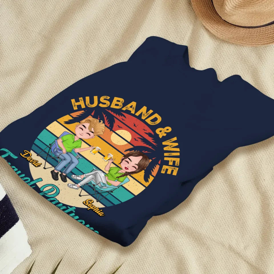 Forever Together: A Husband And Wife's Travel Agency - Personalized Gifts For Couples - Unisex Sweater