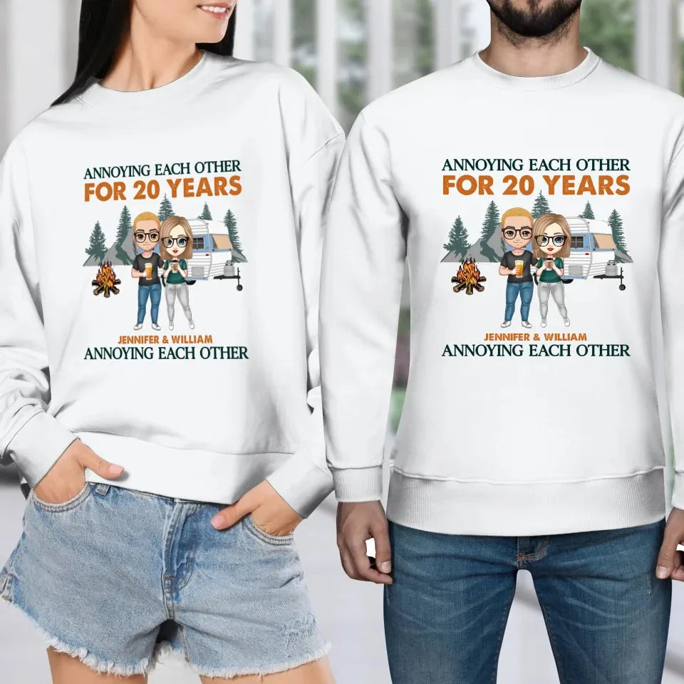 Couple Annoying Each Other And Still Going Strong - Personalized Gifts For Couples - Unisex Sweater