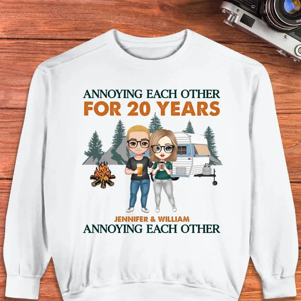 Couple Annoying Each Other And Still Going Strong - Personalized Gifts For Couples - Unisex Sweater