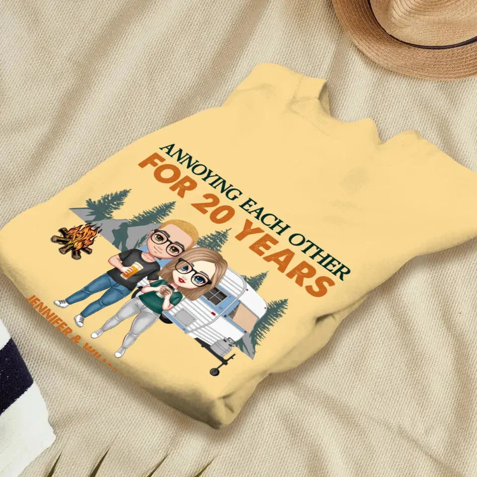 Couple Annoying Each Other And Still Going Strong - Personalized Gifts For Couples - Unisex Sweater