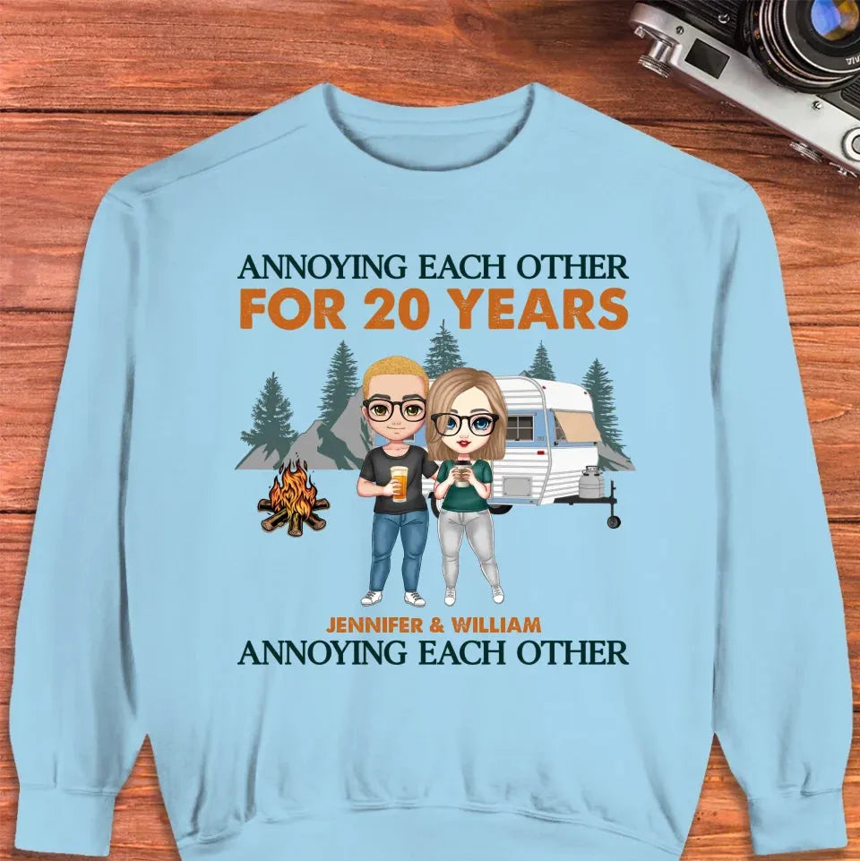 Couple Annoying Each Other And Still Going Strong - Personalized Gifts For Couples - Unisex Sweater