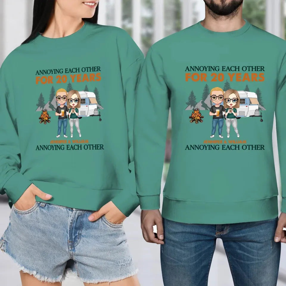 Couple Annoying Each Other And Still Going Strong - Personalized Gifts For Couples - Unisex Sweater