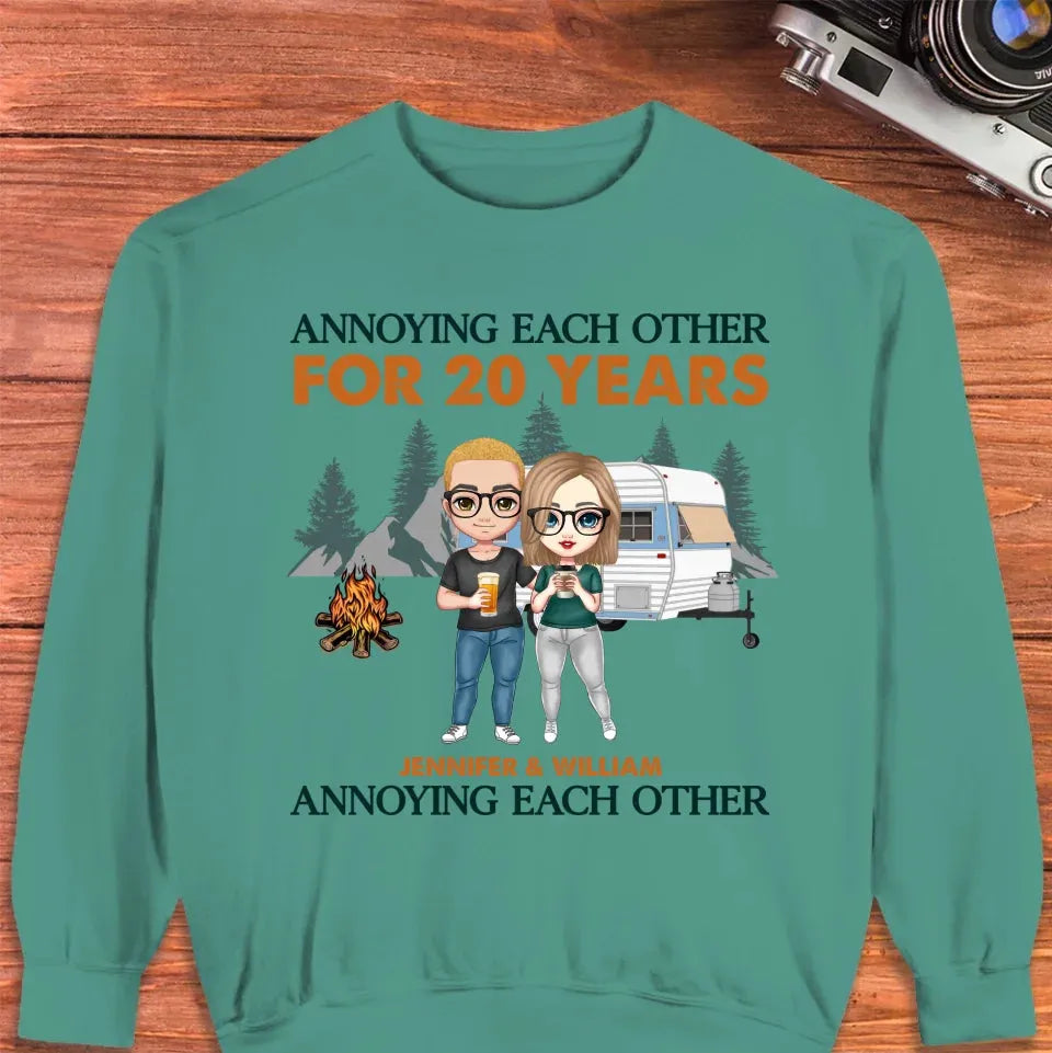 Couple Annoying Each Other And Still Going Strong - Personalized Gifts For Couples - Unisex Sweater