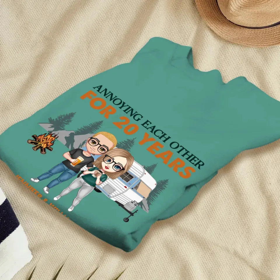 Couple Annoying Each Other And Still Going Strong - Personalized Gifts For Couples - Unisex Sweater