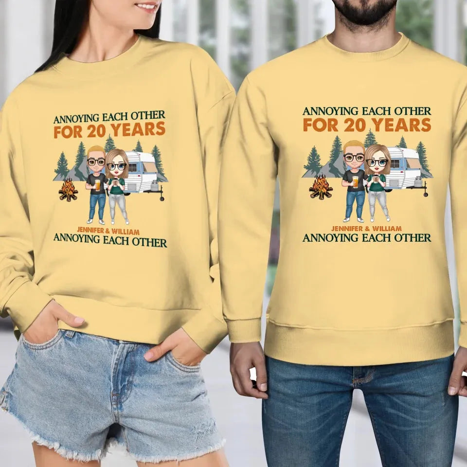 Couple Annoying Each Other And Still Going Strong - Personalized Gifts For Couples - Unisex Sweater