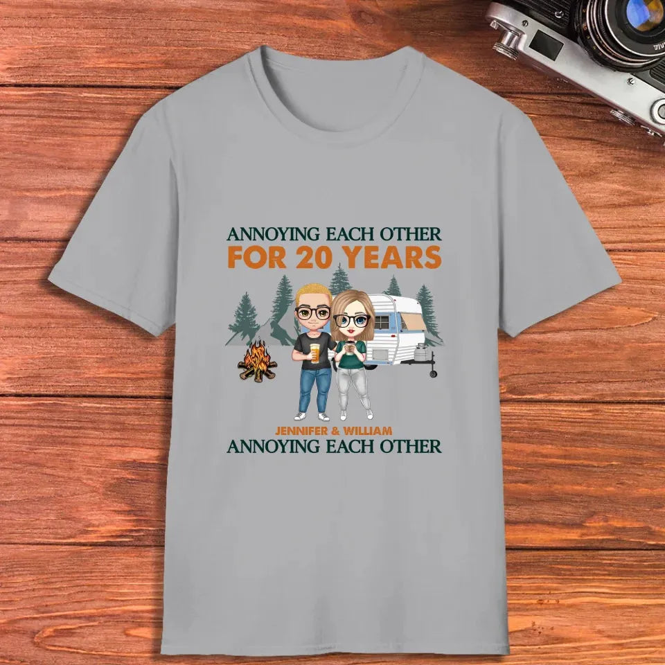 Couple Annoying Each Other And Still Going Strong - Personalized Gifts For Couples - Unisex T-Shirt