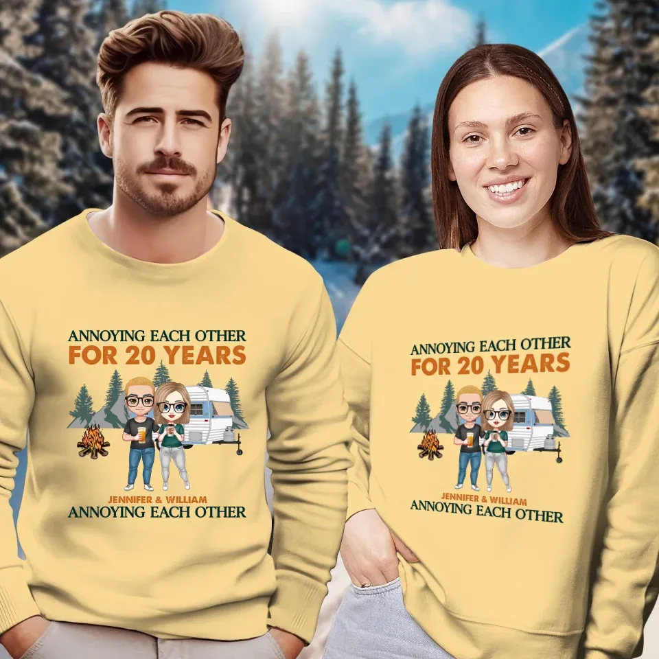 Couple Annoying Each Other And Still Going Strong - Personalized Gifts For Couples - Unisex Sweater