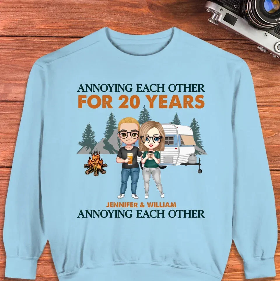 Couple Annoying Each Other And Still Going Strong - Personalized Gifts For Couples - Unisex Sweater