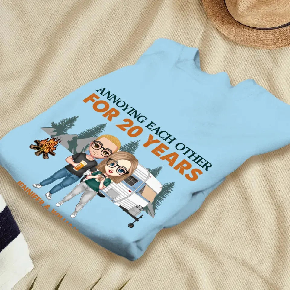 Couple Annoying Each Other And Still Going Strong - Personalized Gifts For Couples - Unisex Sweater