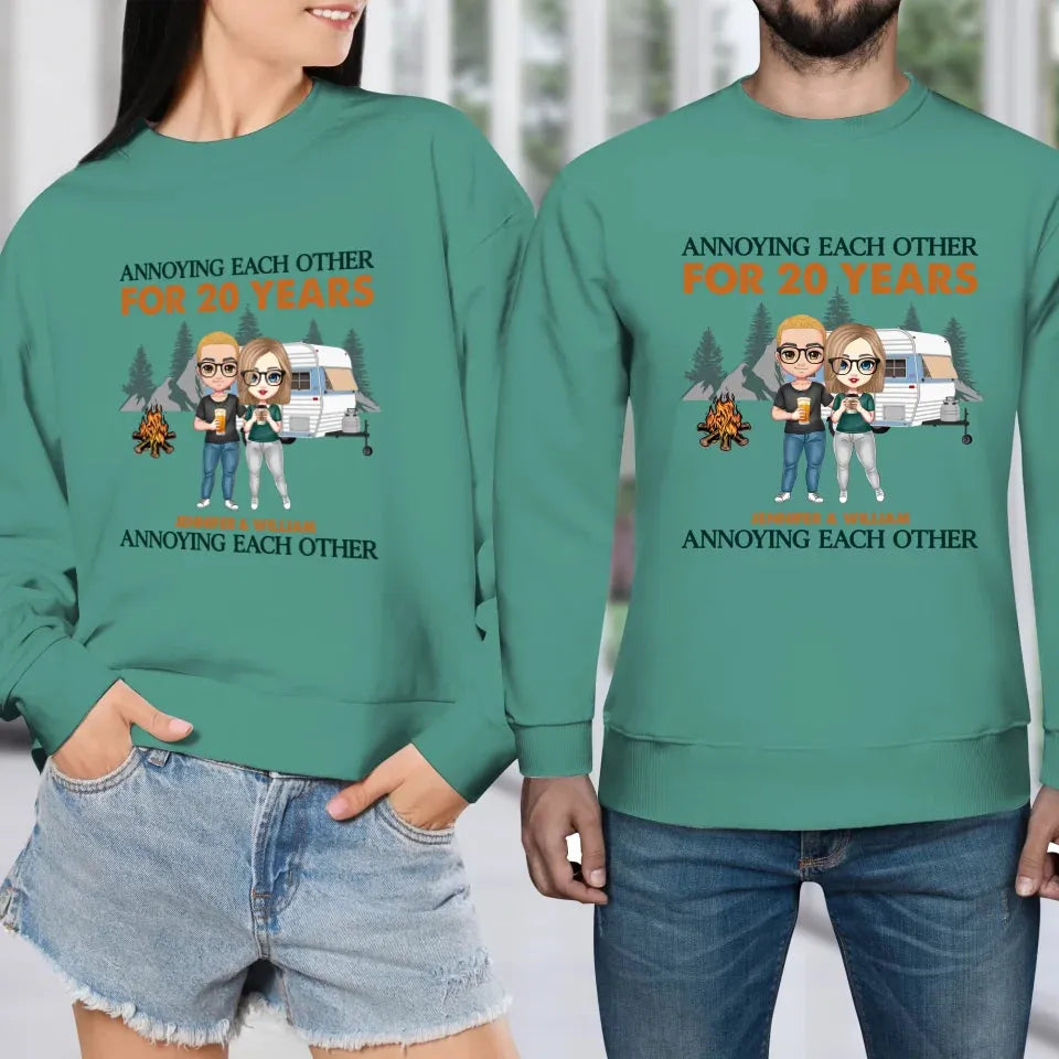 Couple Annoying Each Other And Still Going Strong - Personalized Gifts For Couples - Unisex Sweater