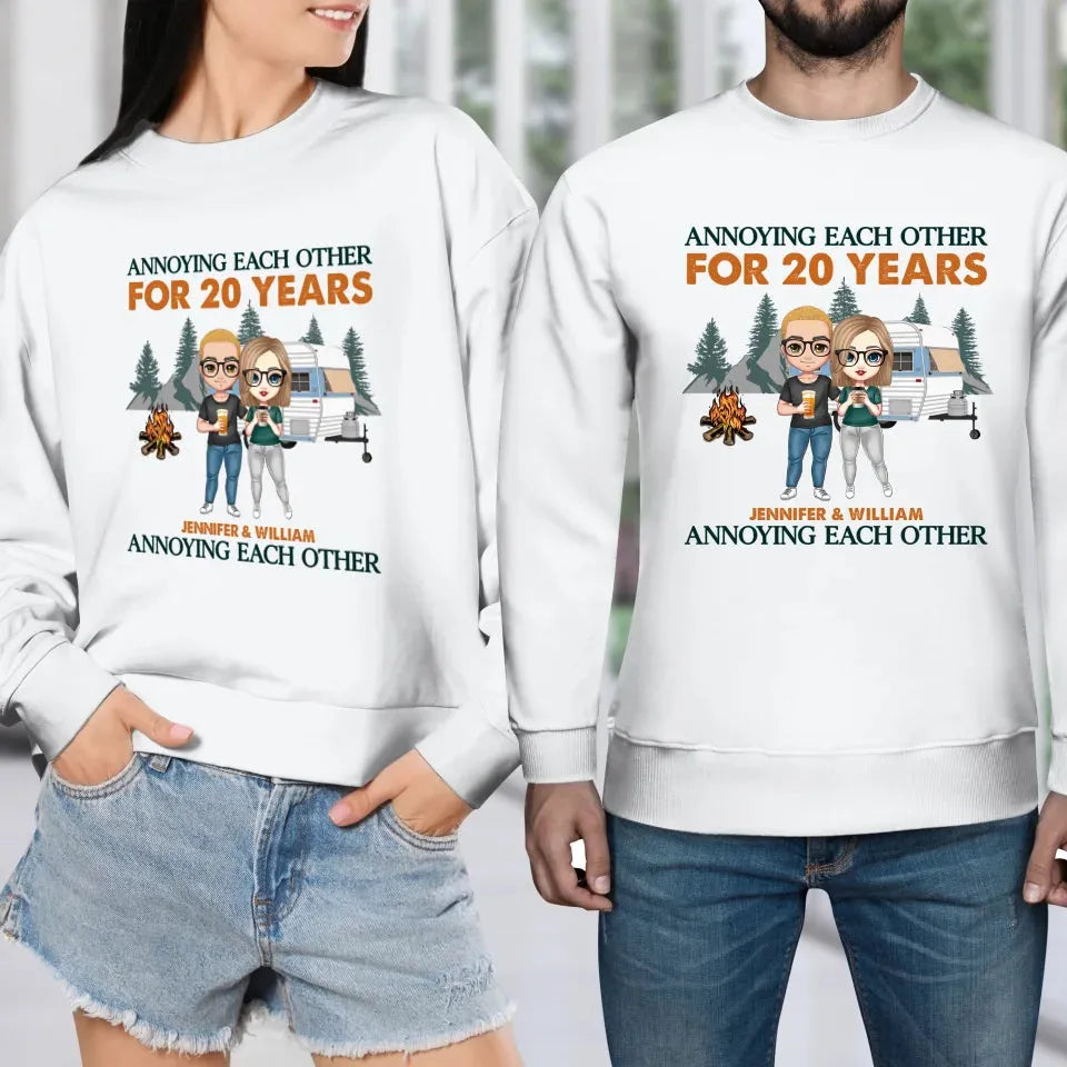 Couple Annoying Each Other And Still Going Strong - Personalized Gifts For Couples - Unisex Sweater