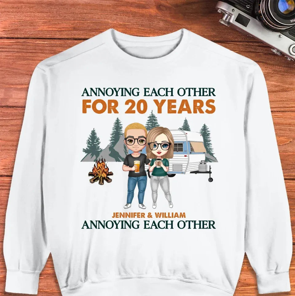 Couple Annoying Each Other And Still Going Strong - Personalized Gifts For Couples - Unisex Sweater