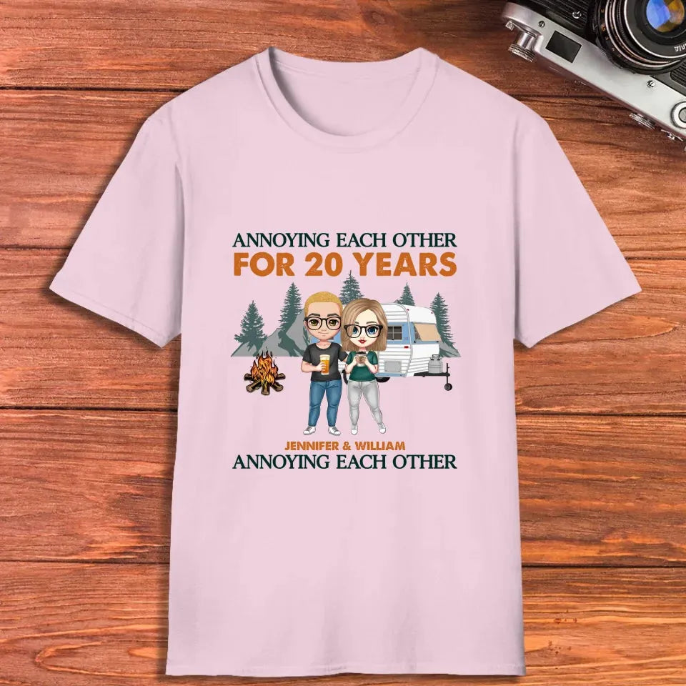 Couple Annoying Each Other And Still Going Strong - Personalized Gifts For Couples - Unisex T-Shirt