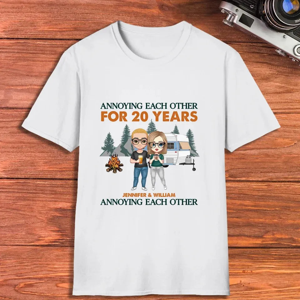 Couple Annoying Each Other And Still Going Strong - Personalized Gifts For Couples - Unisex T-Shirt