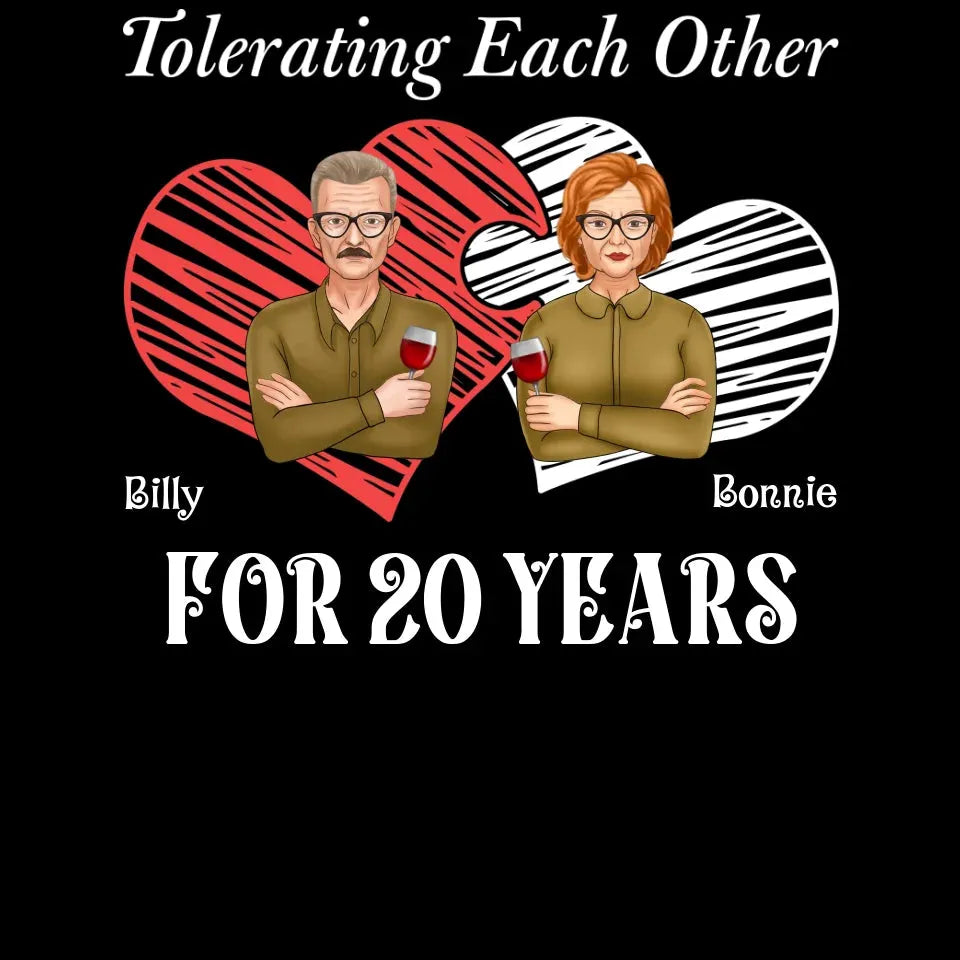 Tales Of Coexistings And Embracing Quirks: Love Conquers All - Personalized Gifts For Couples - Unisex T-Shirt