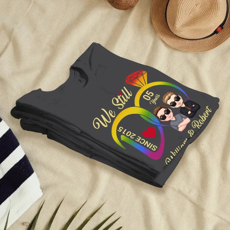 We Still Do For LGBT People - Personalized Gifts For Couples - Unisex T-Shirt