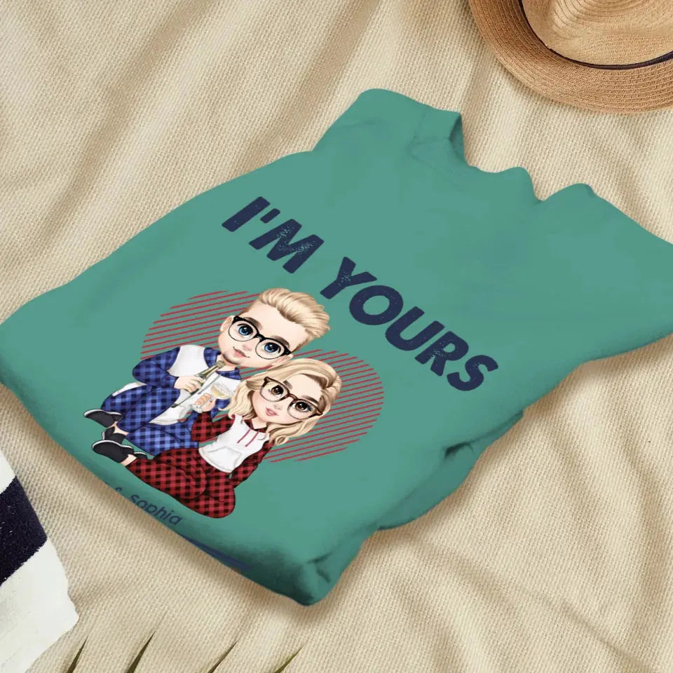 I'm Yours No Returns Or Refunds Loving Gift - Personalized Gifts For Couples - Unisex Sweater