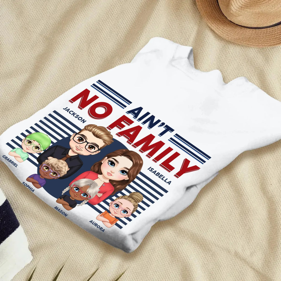 Ain't No Family Like The One I Got - Personalized Gifts For Couples - Unisex Sweater