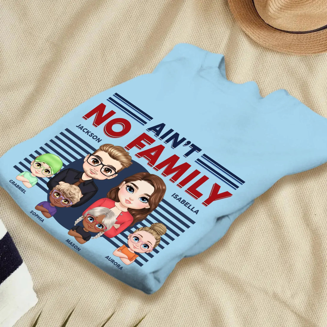 Ain't No Family Like The One I Got - Personalized Gifts For Couples - Unisex Sweater