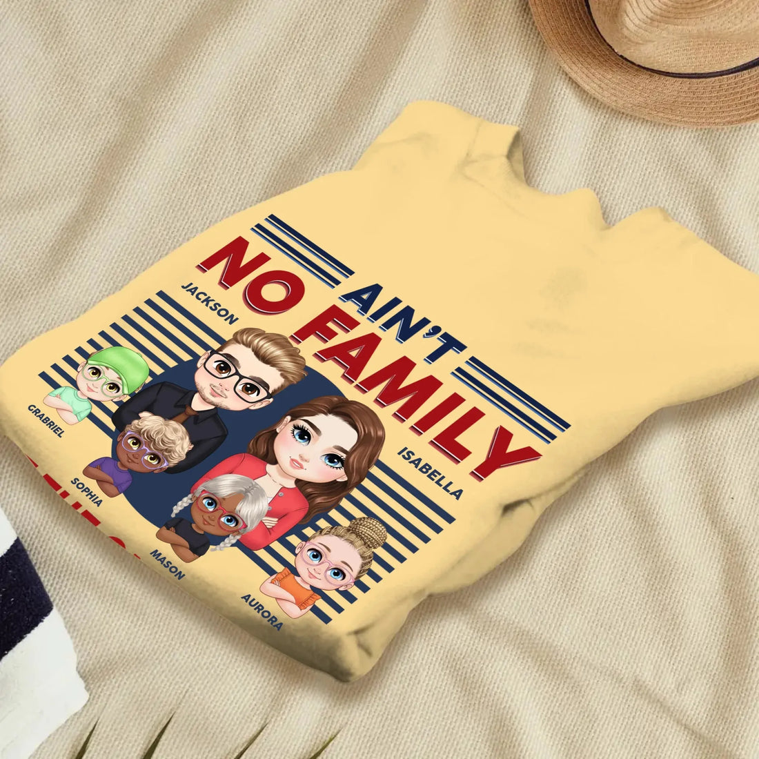 Ain't No Family Like The One I Got - Personalized Gifts For Couples - Unisex Sweater