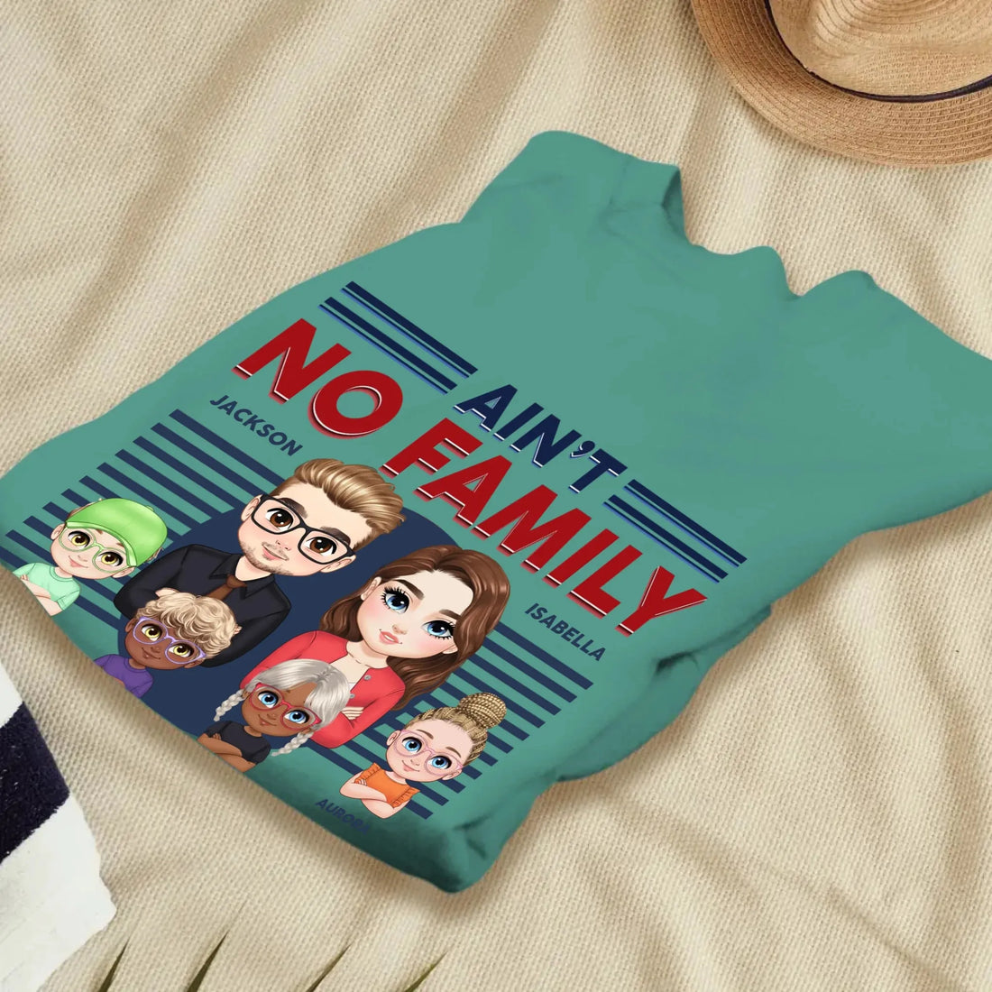 Ain't No Family Like The One I Got - Personalized Gifts For Couples - Unisex Sweater